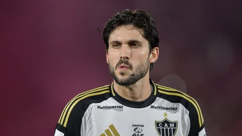 RJ – RIO DE JANEIRO – 27/07/2025 – BRASILEIRO A 2025, FLAMENGO X ATLETICO-MG – Igor Rabello jogador do Atletico-MG durante partida contra o Flamengo no estadio Maracana pelo campeonato Brasileiro A 2025. Foto: Thiago Ribeiro/AGIF