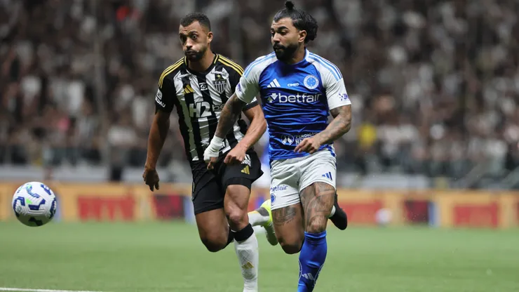 MG - BELO HORIZONTE - 27/08/2025 - COPA DO BRASIL 2025, ATLETICO-MG X CRUZEIRO - Gabriel Barbosa Gabigol jogador do Cruzeiro durante partida contra o Atletico-MG no estadio Arena MRV pelo campeonato Copa Do Brasil 2025. Foto: Gilson Lobo/AGIF