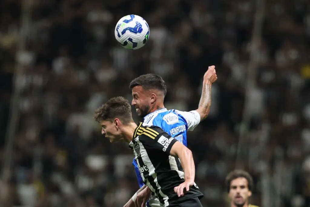 MG – BELO HORIZONTE – 27/08/2025 – COPA DO BRASIL 2025, ATLETICO-MG X CRUZEIRO – Matheus Henrique jogador do Cruzeiro durante partida contra o Atletico-MG no estadio Arena MRV pelo campeonato Copa Do Brasil 2025. Foto: Gilson Lobo/AGIF