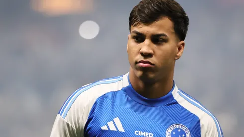 Kaio Jorge durante confronto contra o Atlético-MG na Copa do Brasil de 2025.