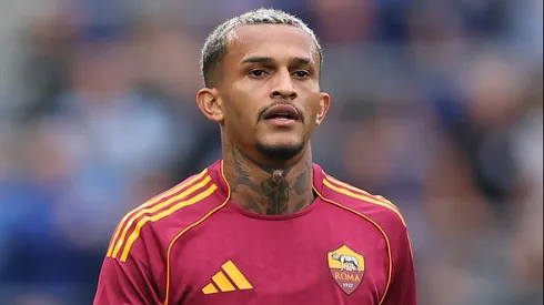Wesley em campo pelo Roma. (Photo by Jan Kruger/Getty Images)