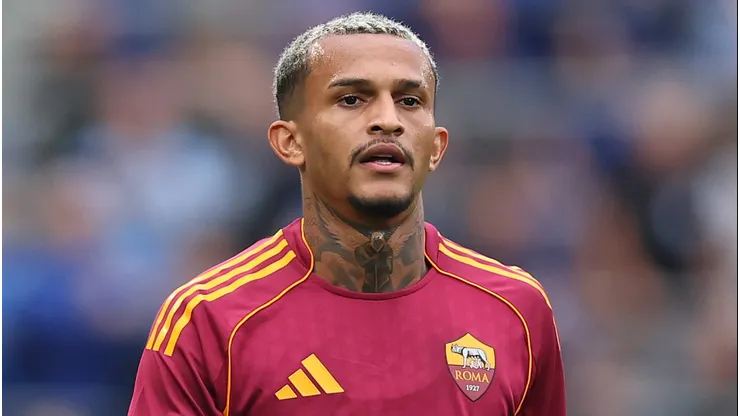 Wesley em campo pelo Roma. (Photo by Jan Kruger/Getty Images)