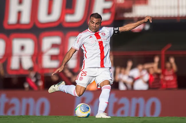Gabriel Mercado atuando no Internacional –  (Photo by Max Peixoto/Eurasia Sport Images/Getty Images)