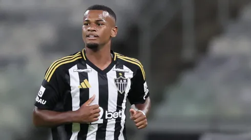 MG - BELO HORIZONTE - 05/03/2025 - COPA DO BRASIL 2025, ATLETICO-MG X MANAUS - Alisson jogador do Atletico-MG comemora seu gol durante partida contra o Manaus no estadio Mineirao pelo campeonato Copa Do Brasil 2025. Foto: Gilson Lobo/AGIF