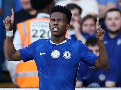 Estêvão, ex-Palmeiras, volta a ser destaque do Chelsea