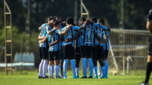 Time do Grêmio, sub-20, disputou Brasileirão, Copa do Brasil e Gauchão, da categoria - Foto: Divulgação Grêmio