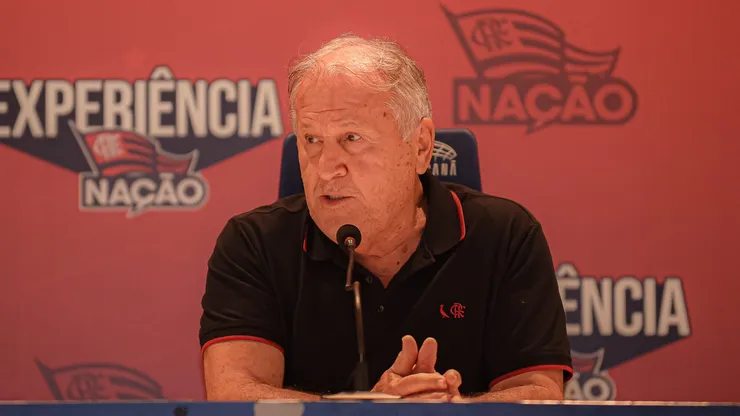 Zico, ídolo do Mengão. Foto: PaulaReis/Flamengo