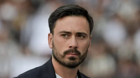 Davide Ancelotti técnico do Botafogo durante partida contra o Cruzeiro no estadio Engenhao pelo campeonato Brasileiro A 2025. Foto: Thiago Ribeiro/AGIF