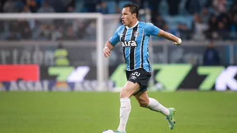 Marlon jogador do Gremio durante partida contra o Sport no estadio Arena do Gremio pelo campeonato Brasileiro A 2025.