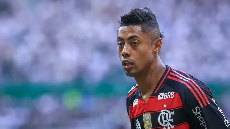 SP - SAO PAULO - 25/05/2025 - BRASILEIRO A 2025, PALMEIRAS X FLAMENGO - Bruno Henrique jogador do Flamengo durante partida contra o Palmeiras no estadio Arena Allianz Parque pelo campeonato Brasileiro A 2025. Foto: Marcello Zambrana/AGIF
