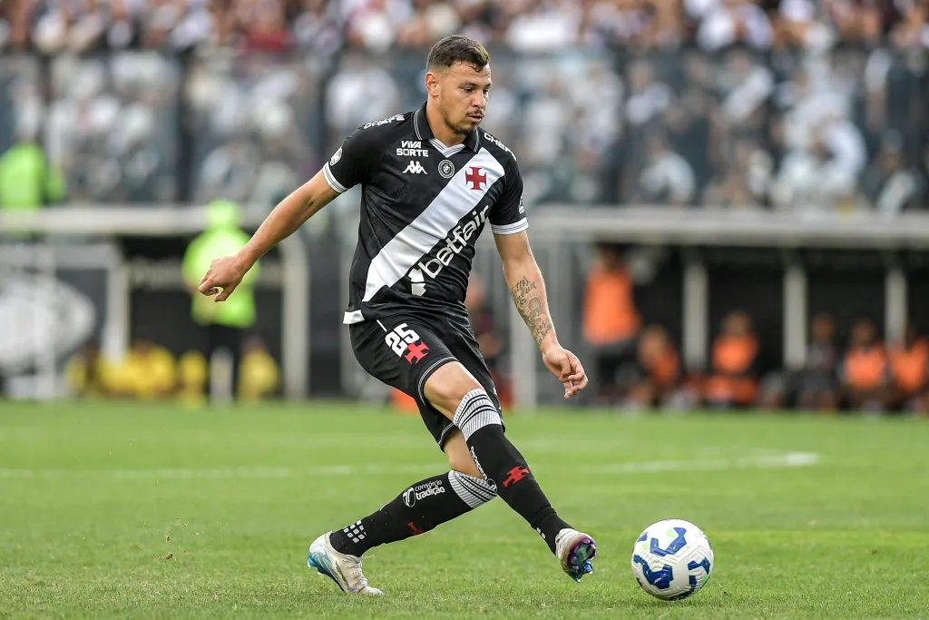 Hugo Moura jogador do Vasco durante partida contra o Atletico-MG –  Thiago Ribeiro/AGIF