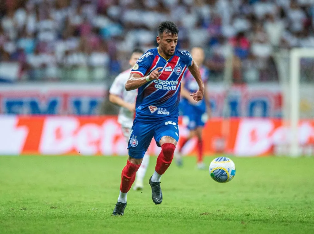 Lucho Rodríguez atuando pelo Bahia – Foto: Jhony Pinho/AGIF