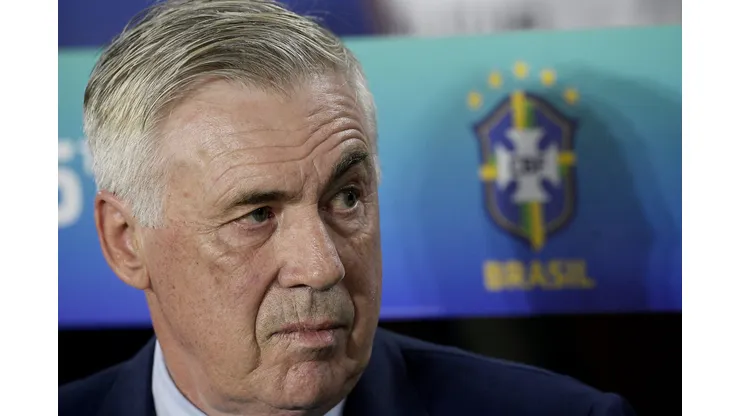 Carlo Ancelotti, treinador da Seleção Brasileira