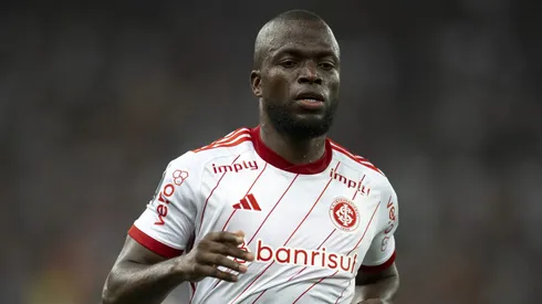 Enner Valencia jogador do Internacional durante partida contra o Fluminense no estadio Maracana pelo campeonato Libertadores 2023. Foto: Jorge Rodrigues/AGIF