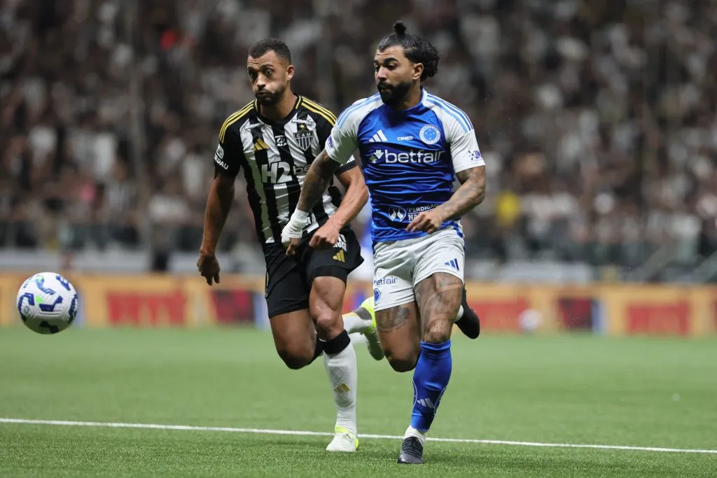 Galo pode ter Gabigol pelo caminho no clássico decisivo na Copa do Brasil. Foto: Gilson Lobo/AGIF
