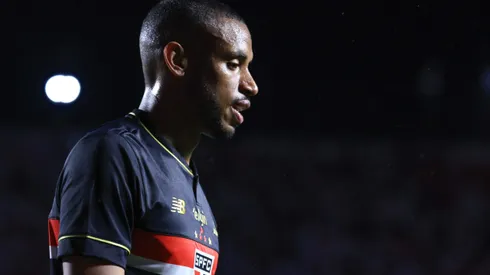 SP – SAO PAULO – 24/08/2025 – BRASILEIRO A 2025, SAO PAULO X ATLETICO-MG – Andre Silva jogador do Sao Paulo durante partida contra o Atletico-MG no estadio Morumbi pelo campeonato Brasileiro A 2025. Foto: Marcello Zambrana/AGIF