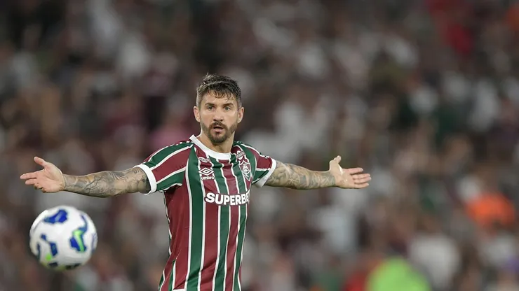 Everaldo em Fluminense x Bahia pela Copa do Brasil 2025. Foto: Thiago Ribeiro/AGIF
