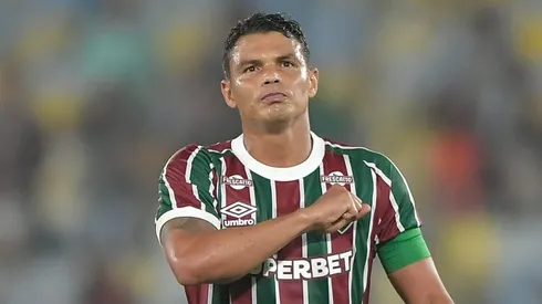 Thiago Silva, capitão do Fluminense. Foto: Thiago Ribeiro/AGIF