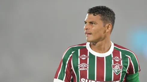 RJ - RIO DE JANEIRO - 10/09/2025 - COPA DO BRASIL 2025, FLUMINENSE X BAHIA - Thiago silva jogador do Fluminense durante partida contra o Bahia no estadio Maracana pelo campeonato Copa Do Brasil 2025. Foto: Thiago Ribeiro/AGIF