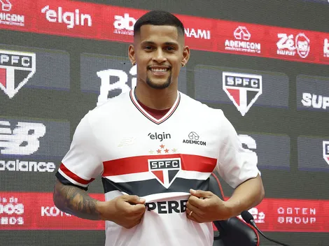 Mailton comenta suas características para o torcedor do São Paulo em coletiva: “mais ofensivo”