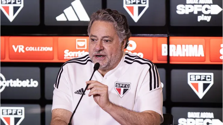Julio Casares explicou o processo envolvendo Cotia no São Paulo.