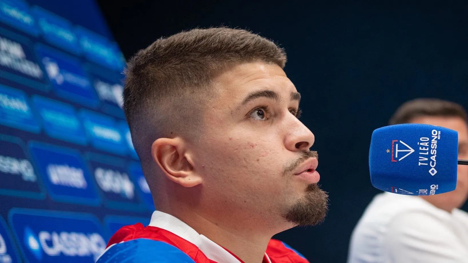 Lucas Gazal, jogador do Fortaleza – Foto: Reprodução/Matheus Lotif/FEC