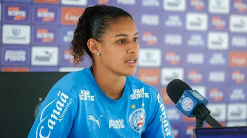 Cassia, artilheira do Bahia, aponta quais são as metas do clube no resto da temporada (Foto: Leticia Martins/Bahia)