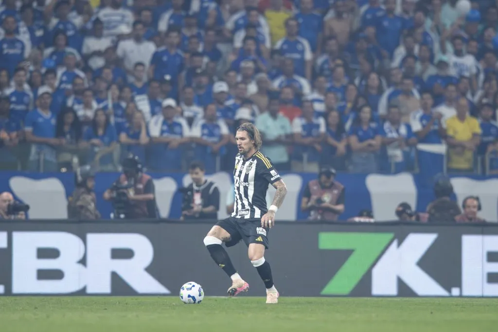 Lyanco não quis dar entrevista após a partida no Mineirão. Foto: Pedro Souza / Atlético