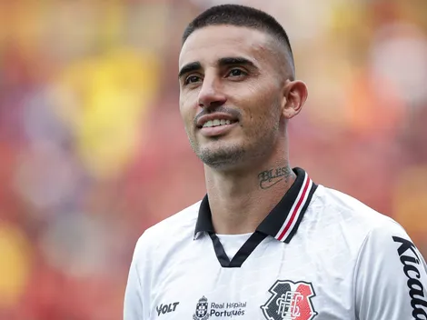 Thiago Galhardo compara torcidas de Flamengo e Santa Cruz