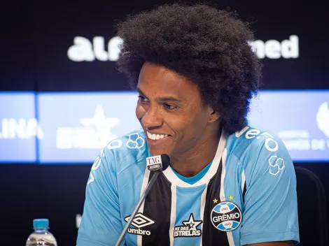 Willian, do Grêmio, é elogiado por Rivaldo