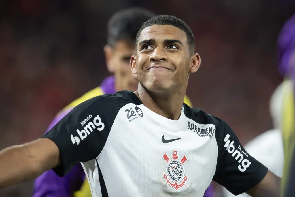 Gui Negão, atacante do Corinthians. Foto: Hedeson Alves/AGIF