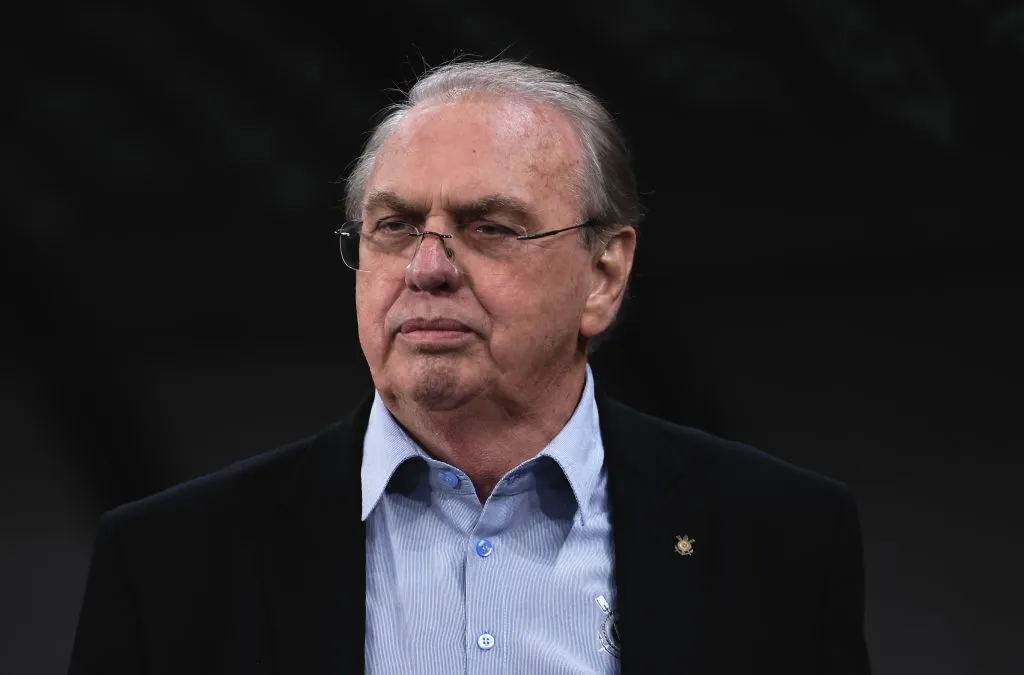 Osmar Stabile, presidente do Corinthians. Foto:&nbsp;Ettore Chiereguini/AGIF