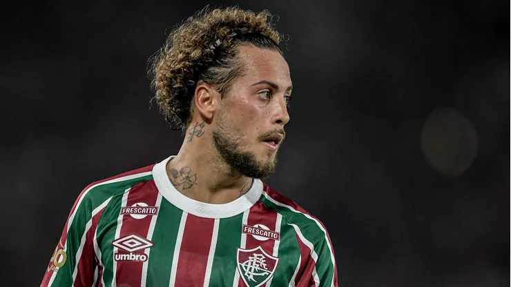 Guga durante confronto contra o Bahia na Copa do Brasil de 2025.