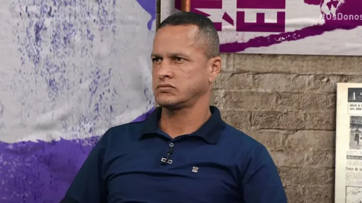 Souza, atual comentarista na Band, projetou o ano do Palmeiras, Foto: Reprodução Band