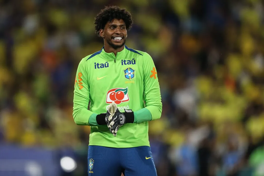 RJ – RIO DE JANEIRO – 04/09/2025 – ELIMINATORIAS COPA DO MUNDO 2026, BRASIL X CHILE – Hugo Souza goleiro do Brasil durante a partida contra o Chile no Maracana no Rio de Janeiro (RJ), pelas Eliminatorias da Copa do Mundo 2026. Foto: Marlon Costa/AGIF