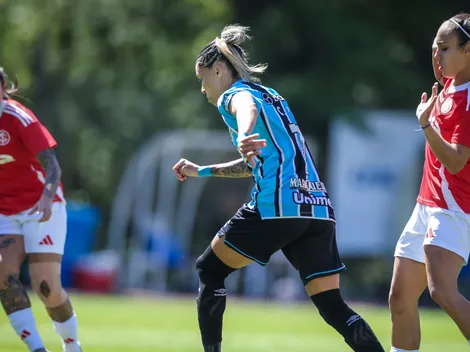 Grêmio perde para o Internacional por 1 a 0 e fica na 2ª posição do Gauchão Feminino