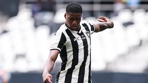 Kadir, do sub-20 do Botafogo. Foto: Arthur Barreto/Botafogo