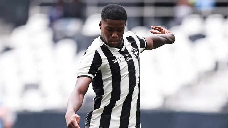 Kadir, do sub-20 do Botafogo. Foto: Arthur Barreto/Botafogo