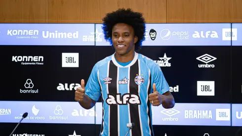 Willian, jogador do Grêmio. Foto: Maxi Franzoi/AGIF