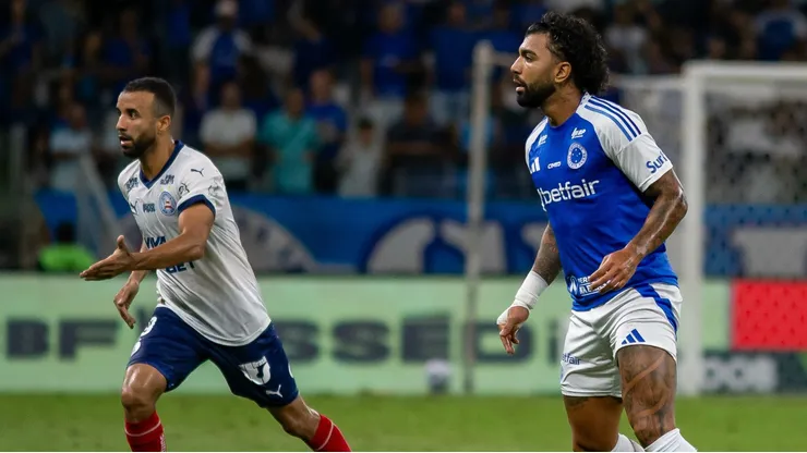 Bahia x Cruzeiro se enfrentam pelo Brasileirão. Foto: Fernando Moreno/AGIF