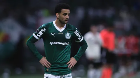 SP - SAO PAULO - 21/08/2025 - COPA LIBERTADORES 2025, PALMEIRAS X UNIVERSITARIO - Felipe Anderson jogador do Palmeiras durante partida contra o Universitario no estadio Arena Allianz Parque pelo campeonato Copa Libertadores 2025. Foto: Ettore Chiereguini/AGIF