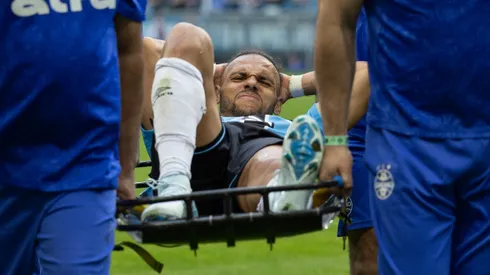 Braithwaite se lesionou e não joga mais pelo Grêmio nesta temporada. Foto: Liamara Polli/AGIF