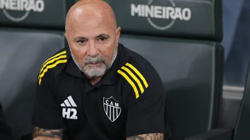 MG – BELO HORIZONTE – 11/09/2025 – COPA DO BRASIL 2025, CRUZEIRO X ATLETICO-MG – Jorge Sampaoli tecnico do Atletico-MG durante partida contra o Cruzeiro no estadio Mineirao pelo campeonato Copa Do Brasil 2025. Foto: Gilson Lobo/AGIF