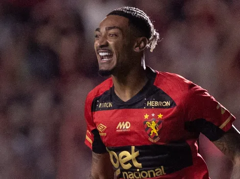 Derik deixa recado para torcida do Sport após marcar gol decisivo contra o Bragantino