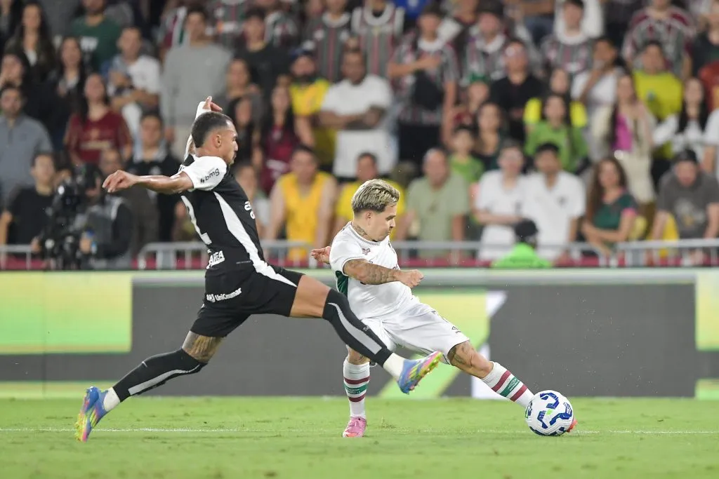 RJ – RIO DE JANEIRO – 13/09/2025 – BRASILEIRO A 2025, FLUMINENSE X CORINTHIANS – Soteldo jogador do Fluminense durante partida contra o Corinthians no estadio Maracana pelo campeonato Brasileiro A 2025. Foto: Thiago Ribeiro/AGIF