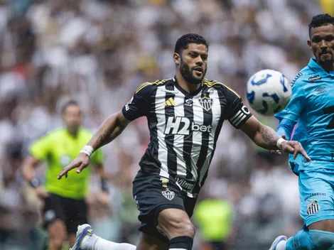 Hulk tem atuação criticada pelos torcedores no empate do Atlético-MG