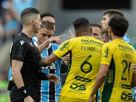 CBF libera áudio do VAR sobre gol do Mirassol contra o Grêmio: "Cara, sai fora"