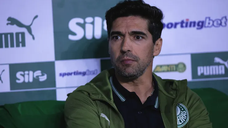 Abel Ferreira, comandante do Palmeiras. Foto: Ettore Chiereguini/AGIF