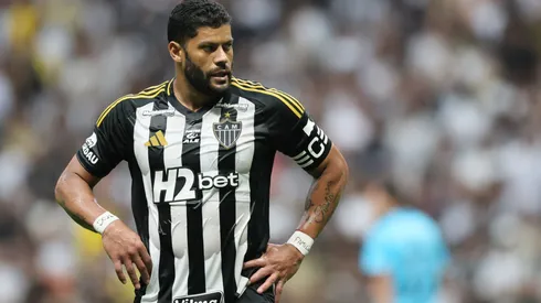 Hulk em Atlético-MG x Santos pelo Brasileirão 2025. Foto: Gilson Lobo/AGIF
