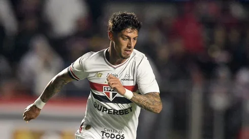 Rigoni fez sua estreia pelo São Paulo.